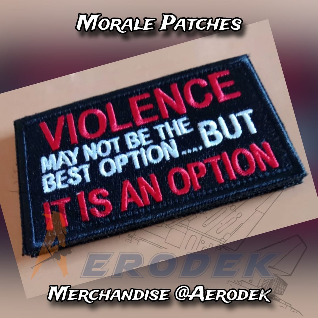 Violence is an Option morale patch