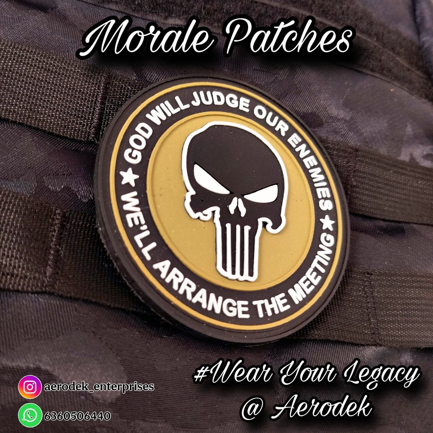 God will Judge Our Enemies morale patch