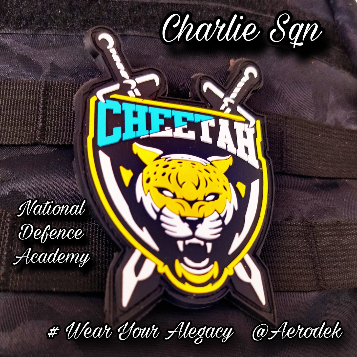 Charlie Sqn Cheetah Patch