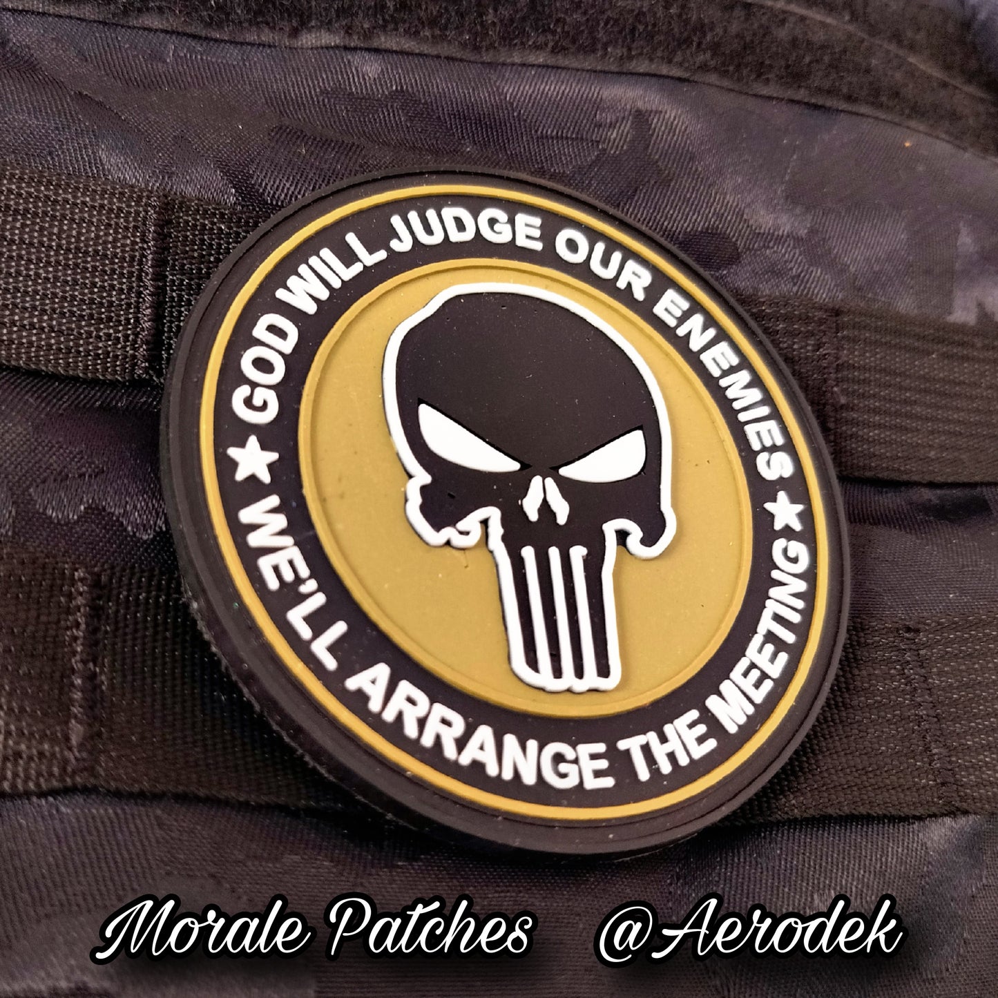 God will Judge Our Enemies morale patch