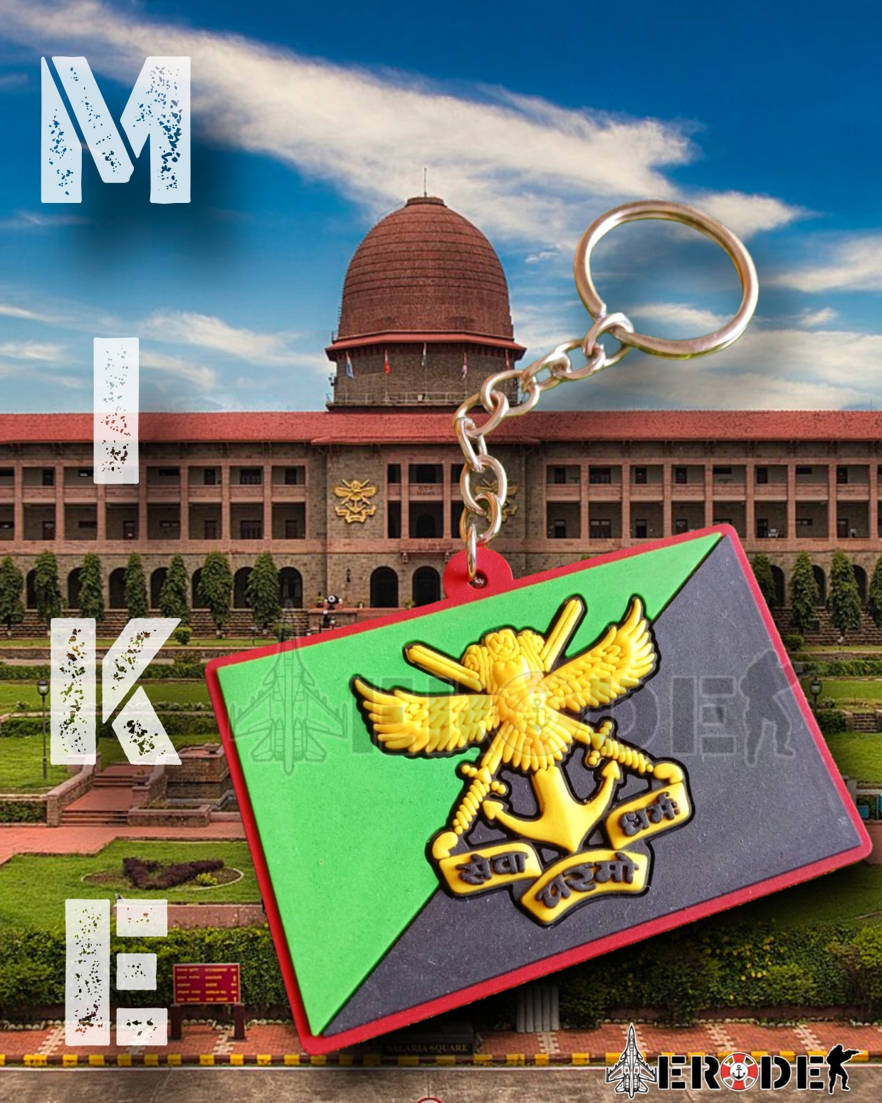 NDA Sqn Keychain