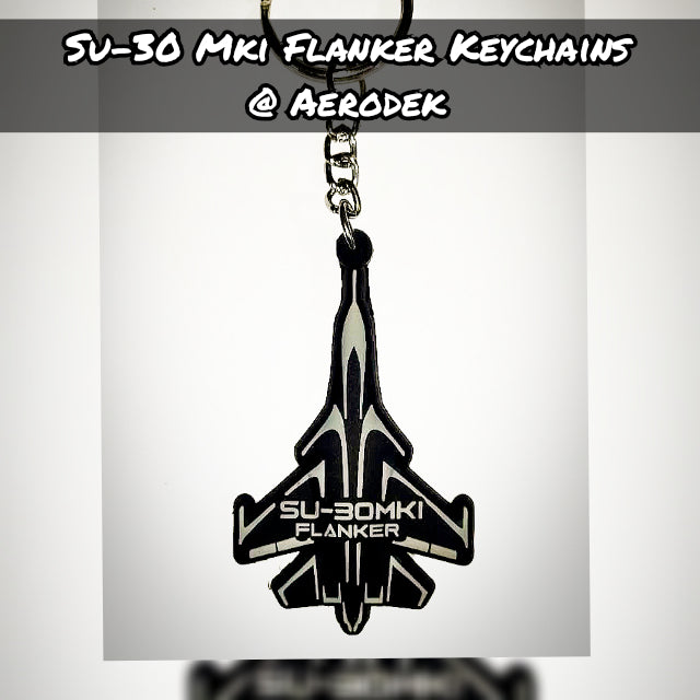 Su30 MKI Black Keychain