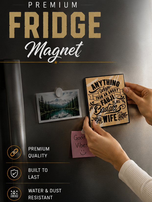 Badass Wife Magnet