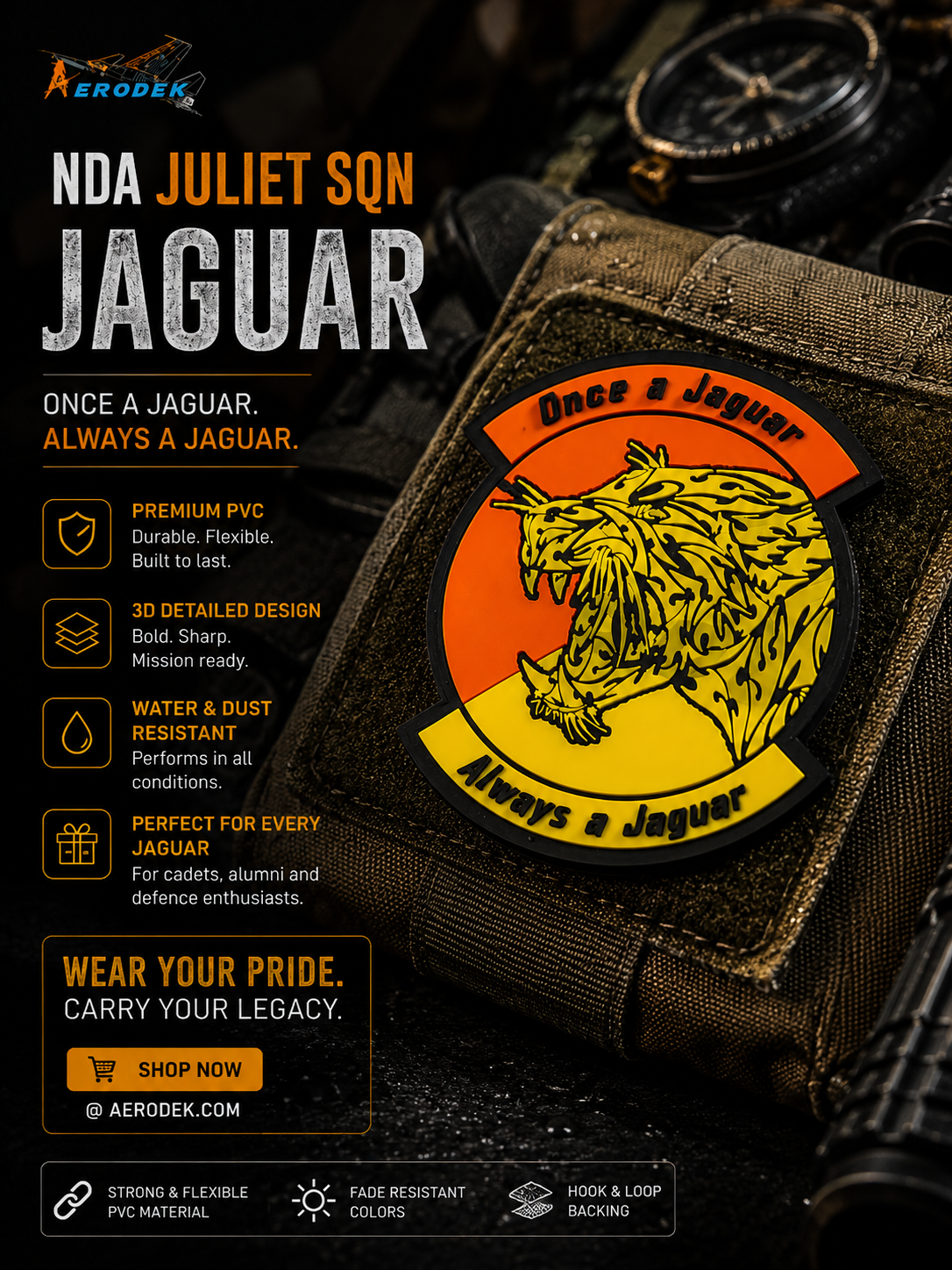 Juliet Sqn Jaguar Patch