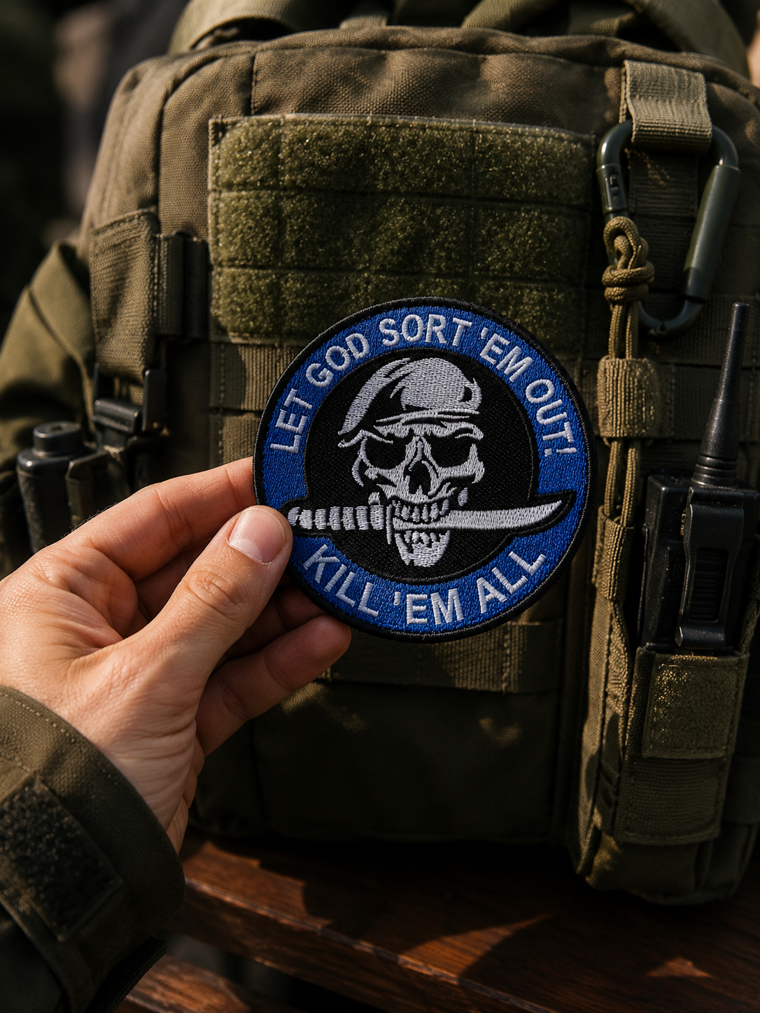 Let God Sort them Out morale patch