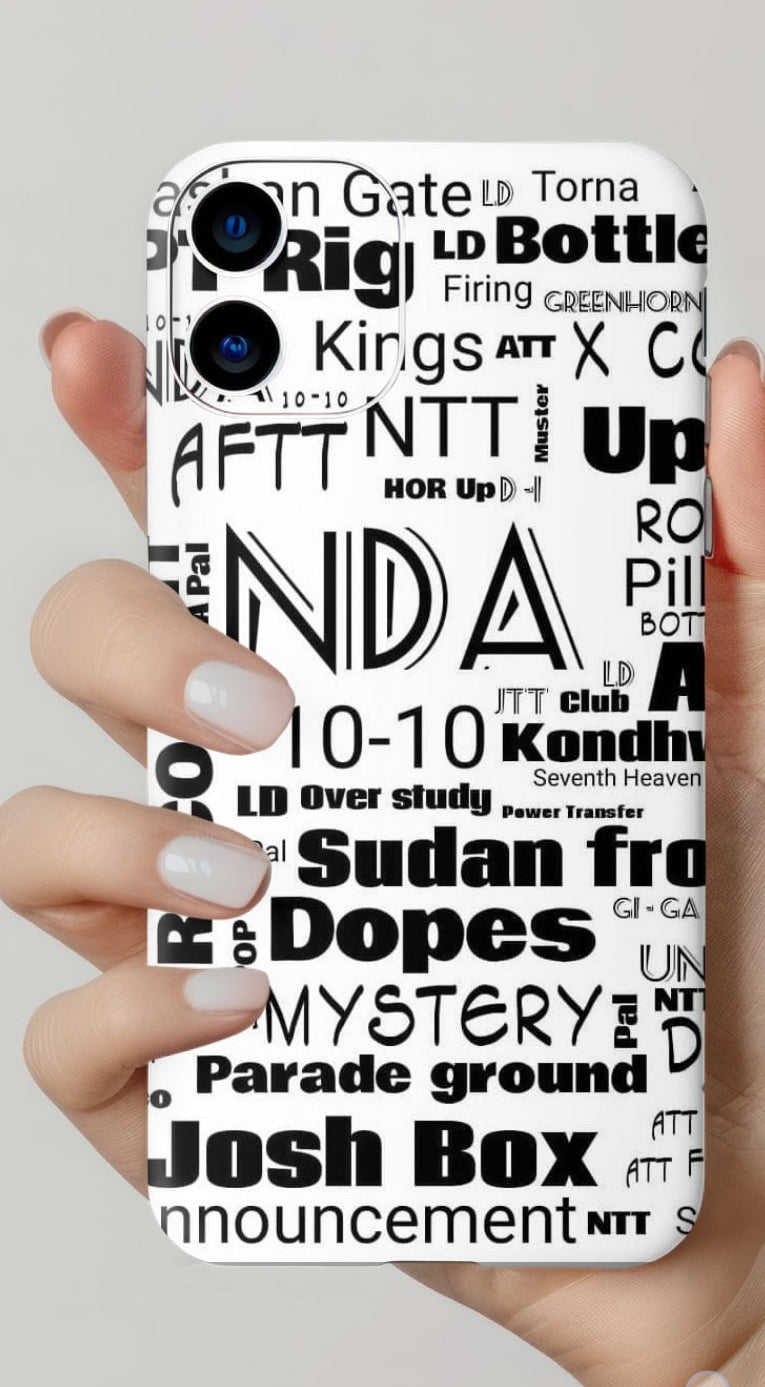 NDA Art Mobile Cover