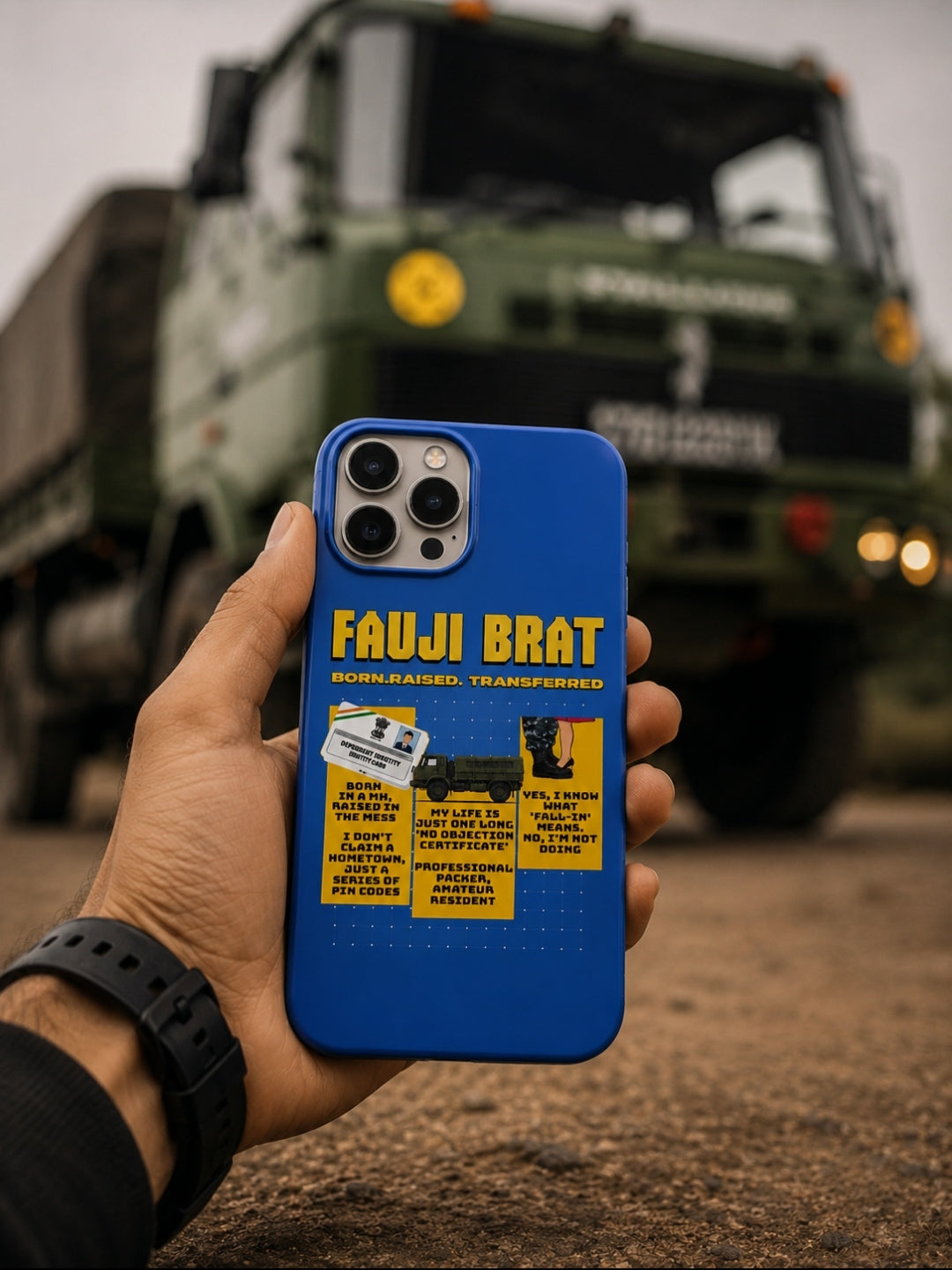 Fauji Brat Mobile Cover
