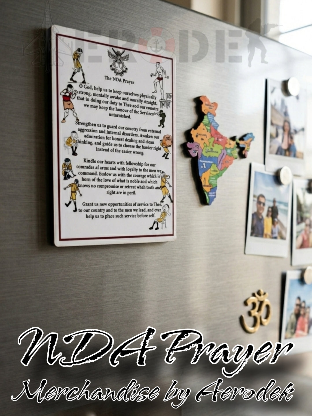 NDA Prayer Fridge Magnet