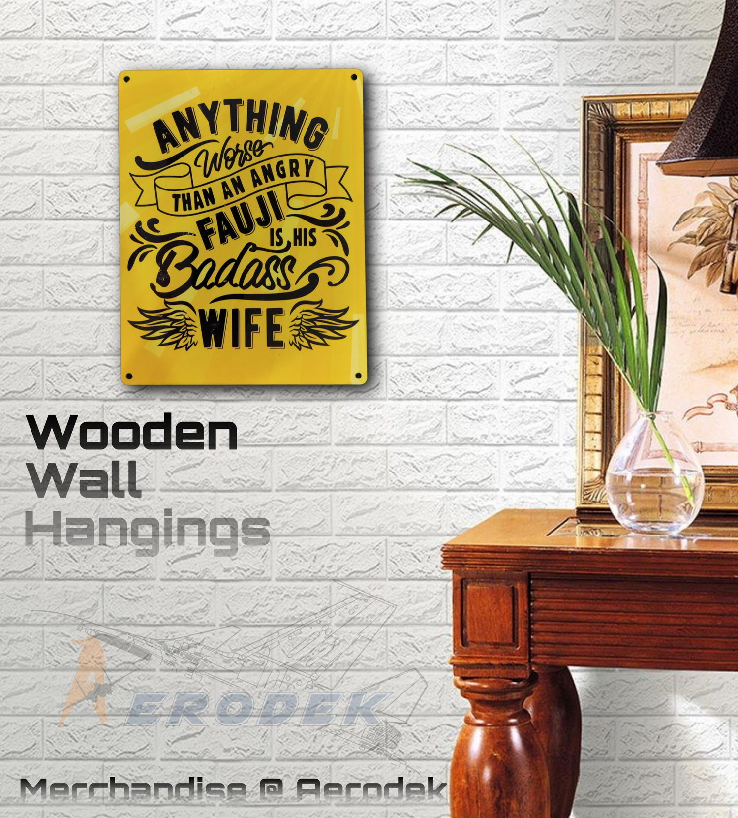Wooden Wall Hanging