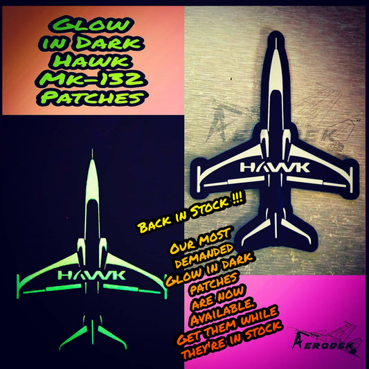 Hawk Black Shaped Patch