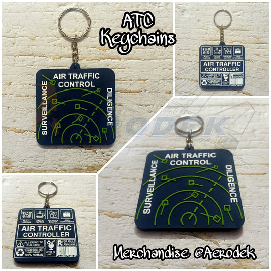 ATC Square keychain