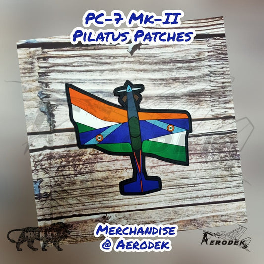Pilatus PC7 Blue Tricolour Patch