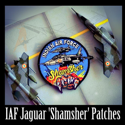 Jaguar Shamsher patch embroidery