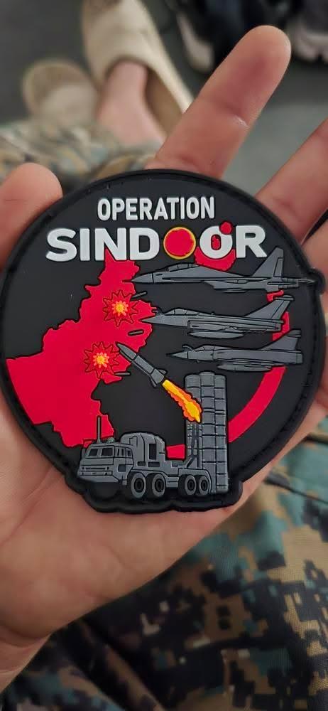 Op Sindoor PVC Patch Aircraft and S400
