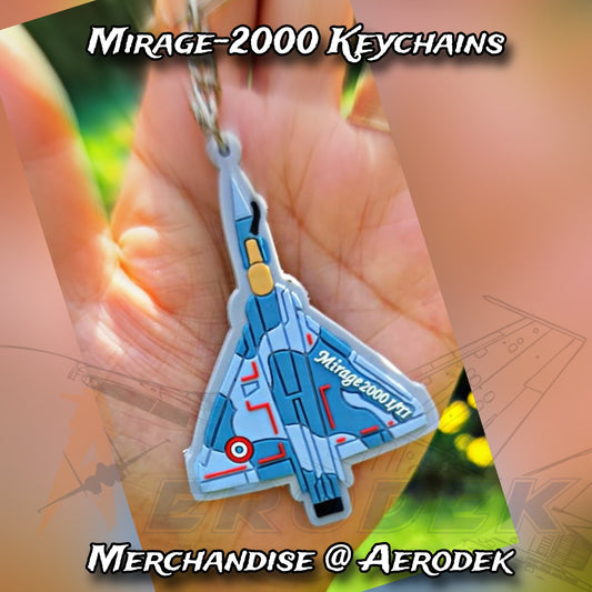 Mirage 2000 keychain pvc