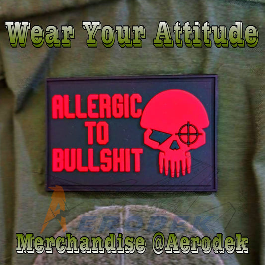 Allergic to Bullshit morale patch