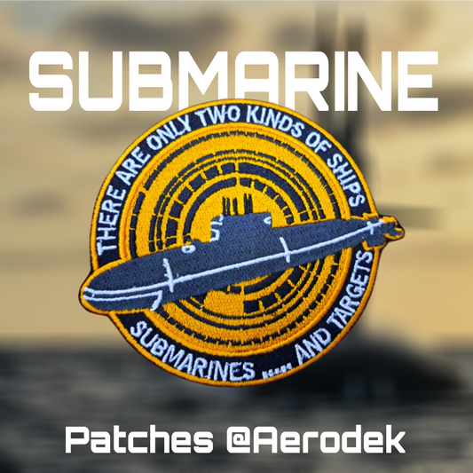 Submarine Indian Navy Patch