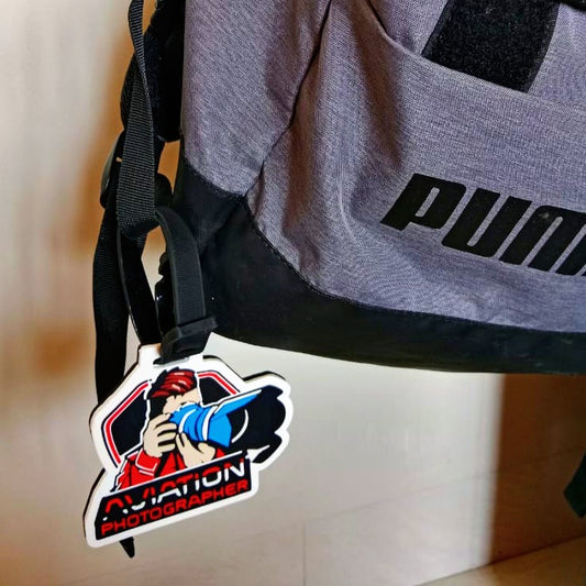 Aviation Photographer Bagtags