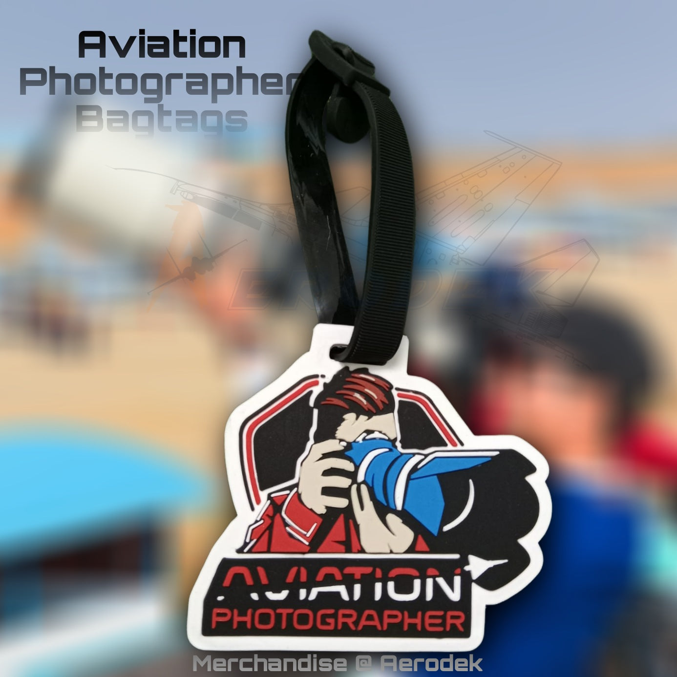 Aviation Photographer Bagtags