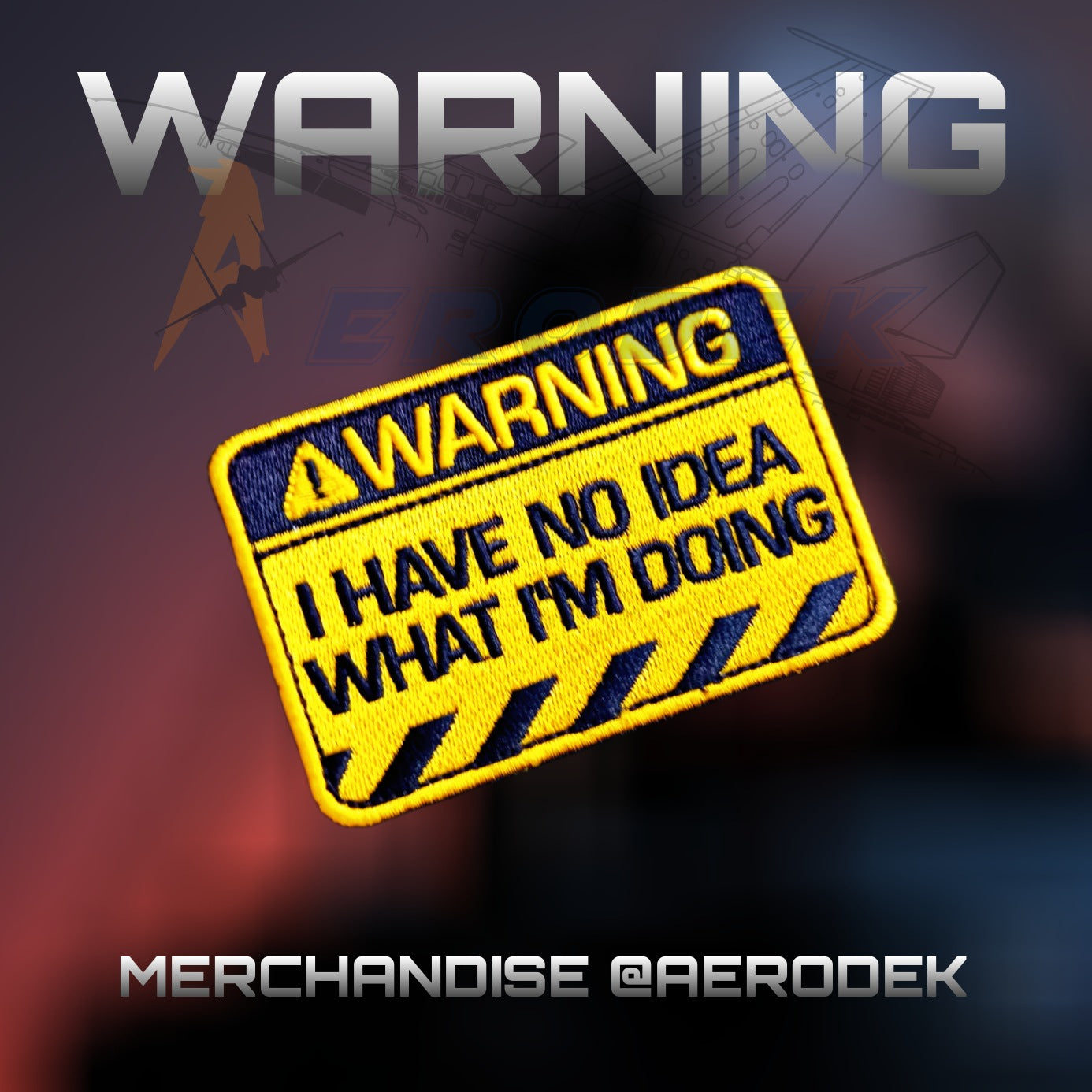 Warning I Have No Idea morale patch