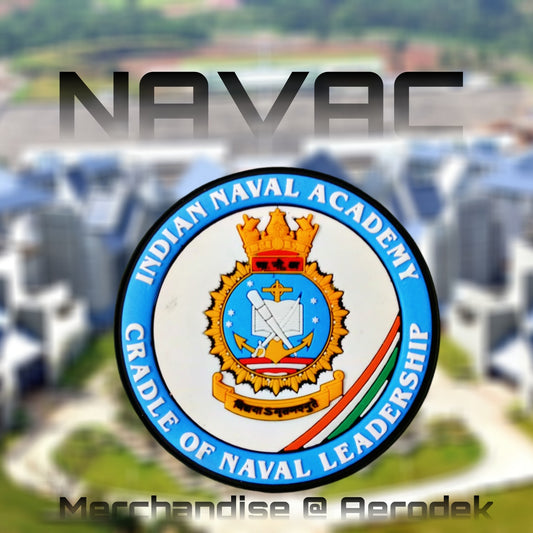 Indian Naval Academy NAVAC Patch - 50 - 245