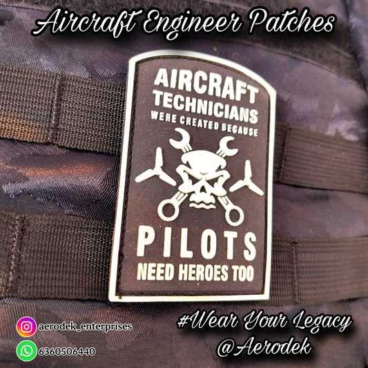Aircraft Technician Engineer Patch