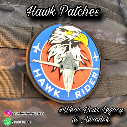 Hawk Rider Patch
