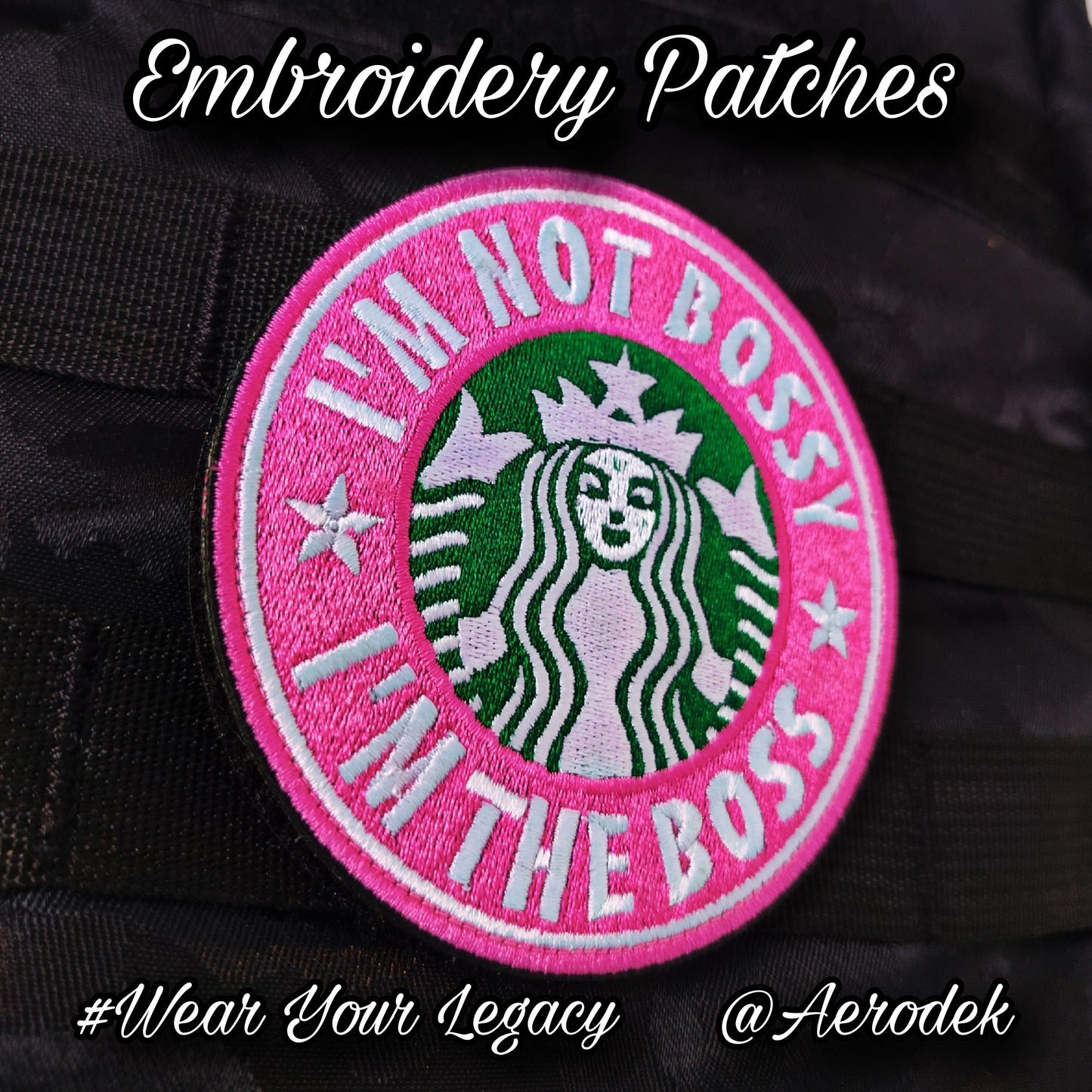 I am not Bossy Wife Patch