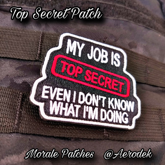 My Job is Secret morale patch