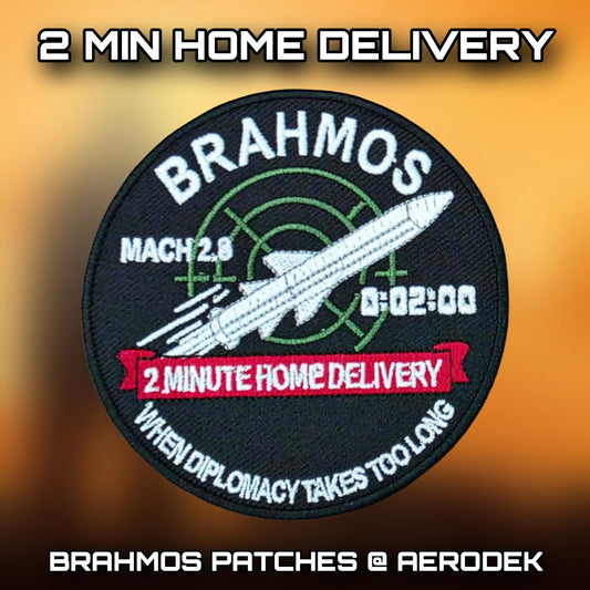 Op Sindoor Brahmos 2 min home delivery Embroidery Patch
