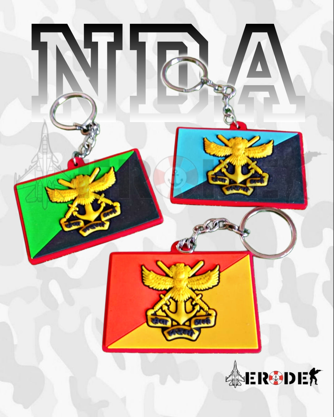 NDA Sqn Keychain
