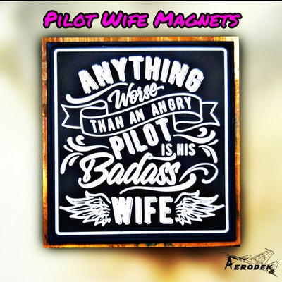 Badass Wife Magnet