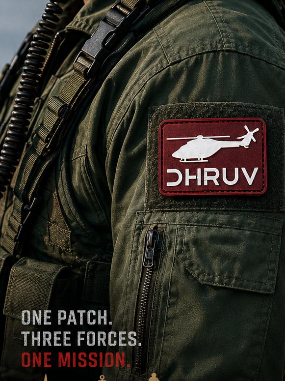 ALH Dhruv Advance Light Helicopter Patch