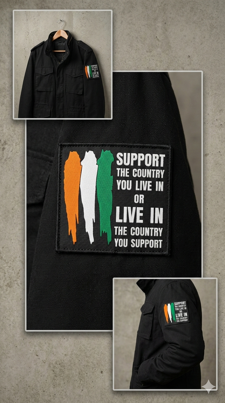 Support the Country pvc patch