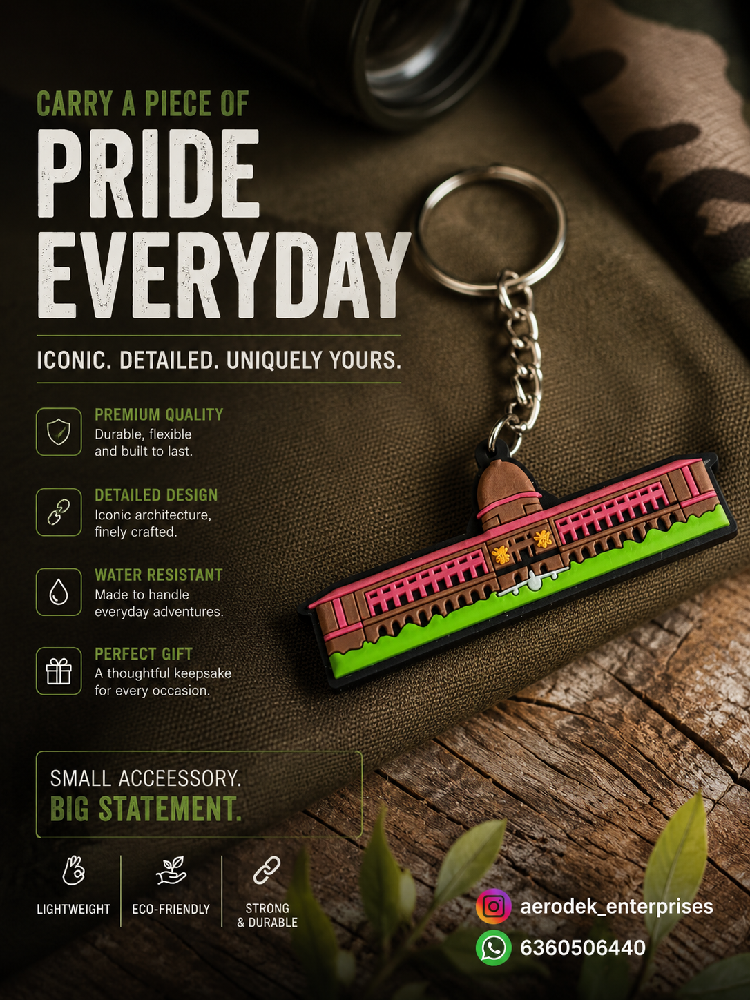 NDA Keychain - National Defense Academy