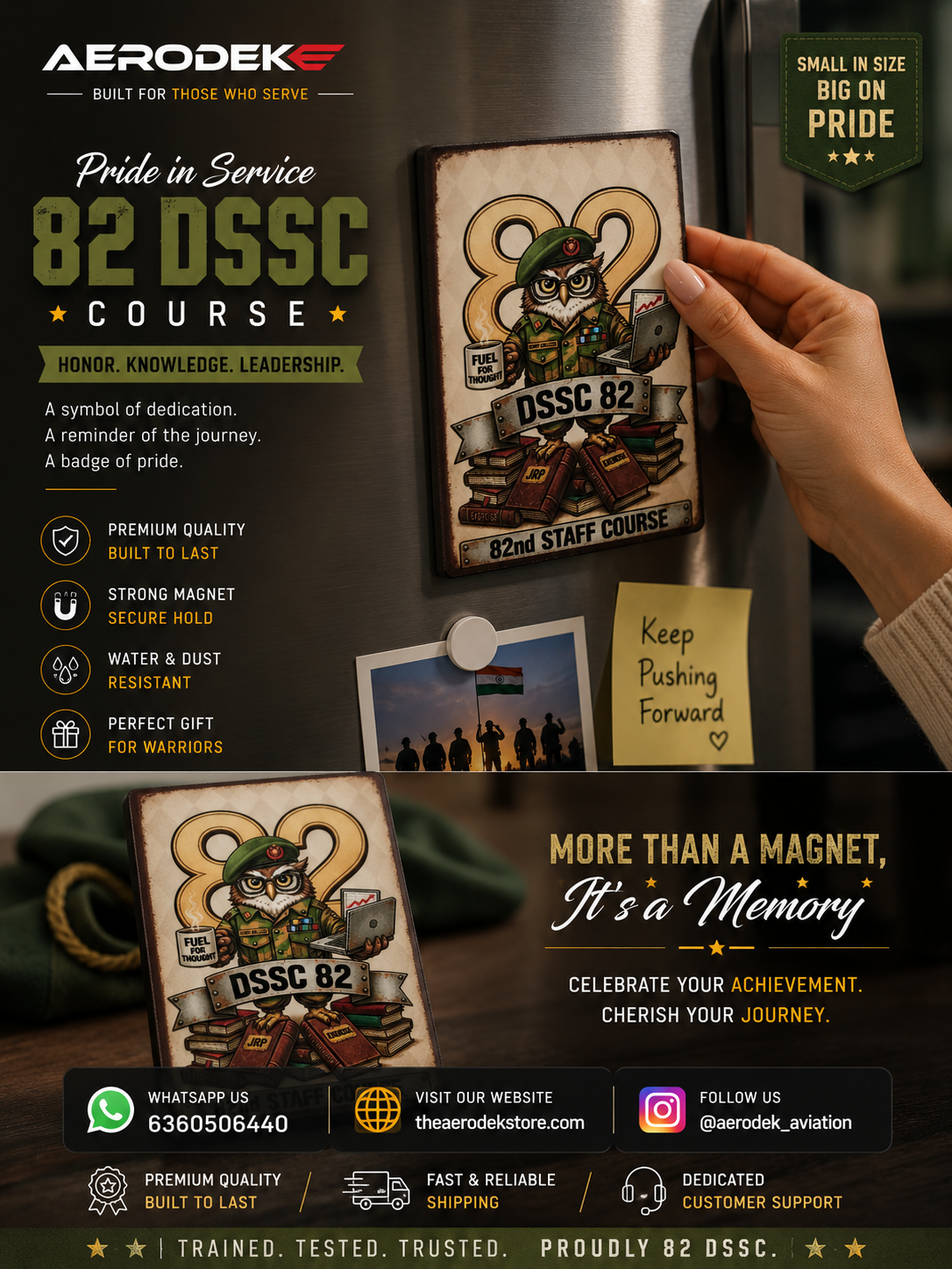 82 DSSC - Fridge Magnet