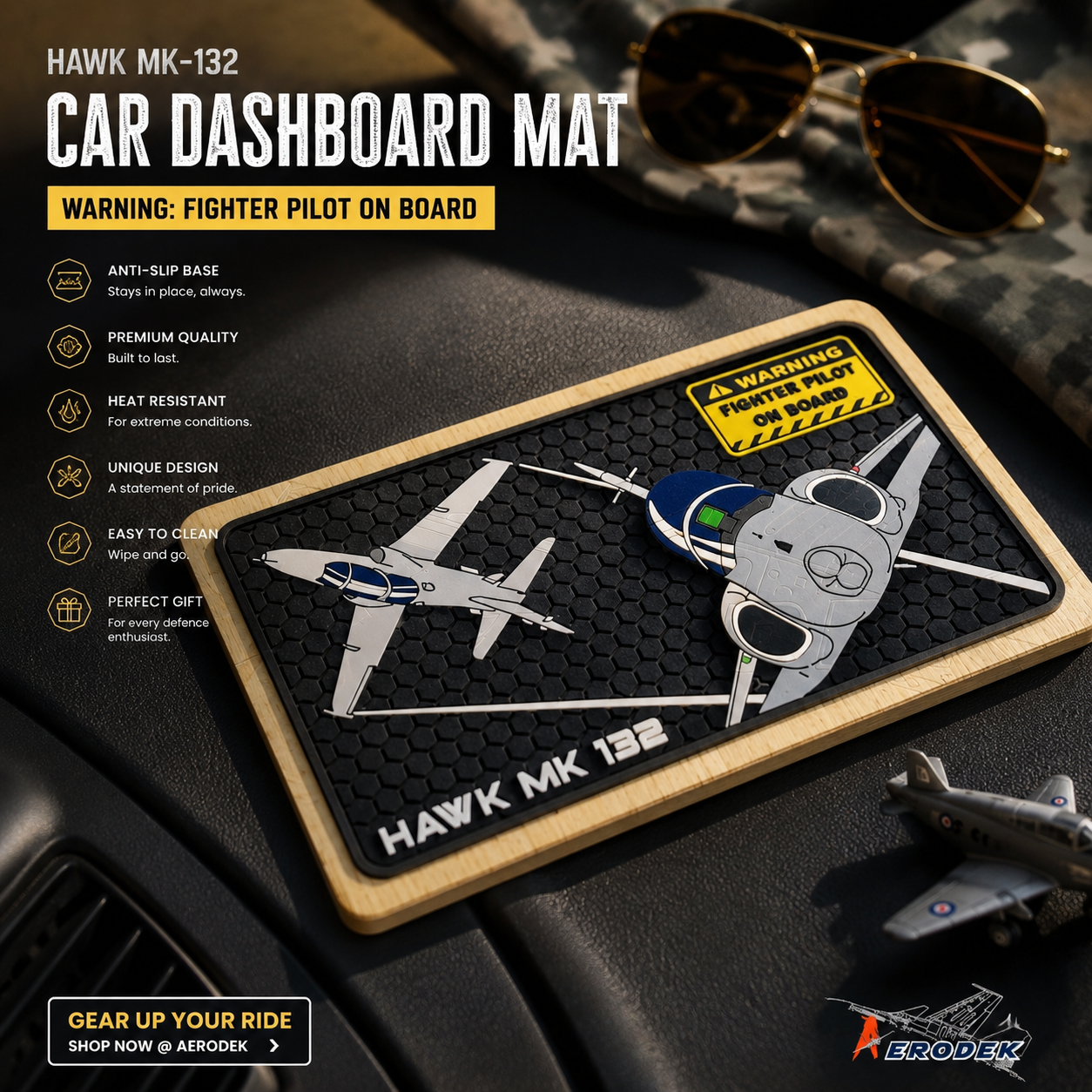 Hawk Mk132 Antiskid Dashboard Carmat