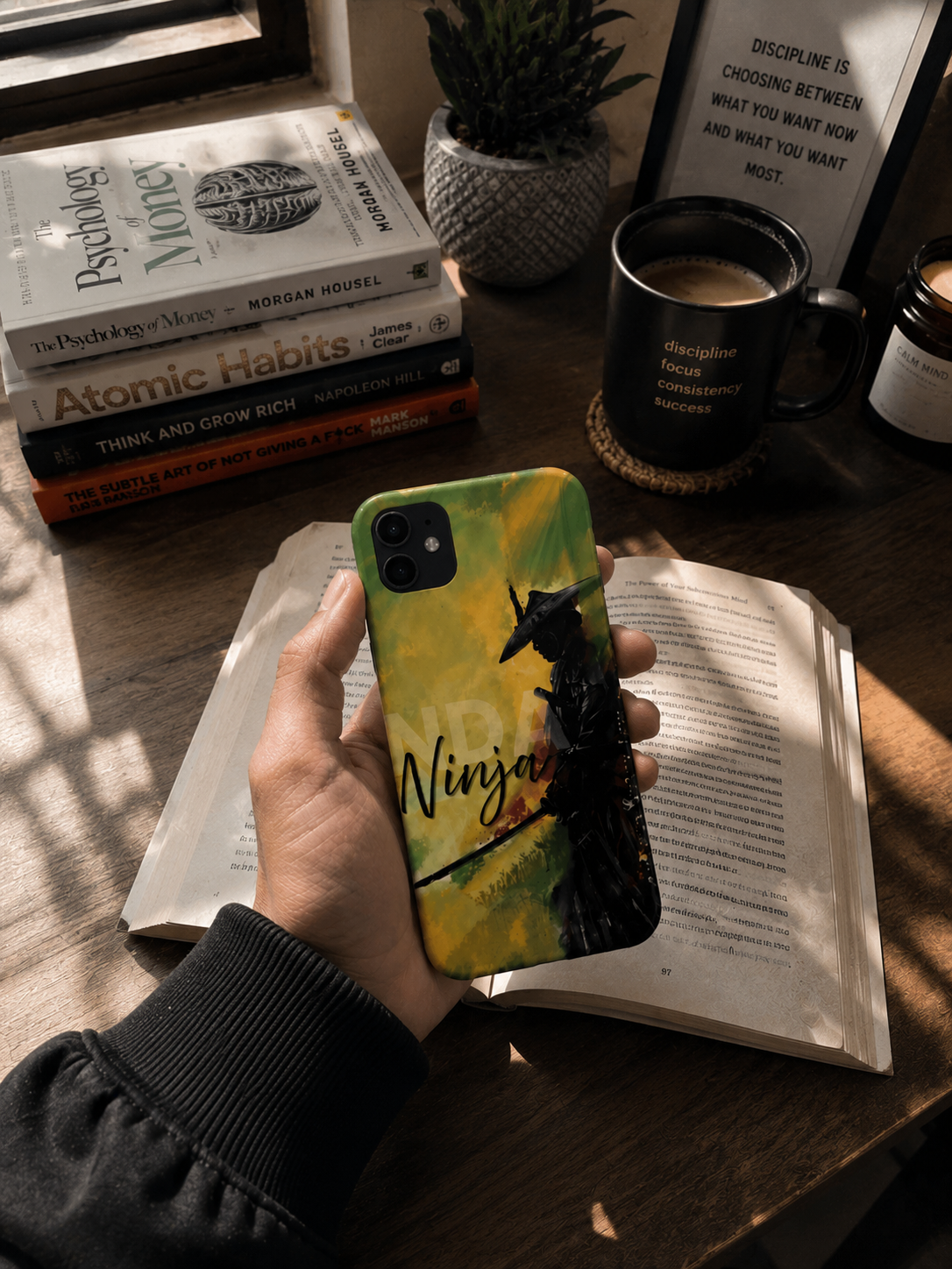 NOVEMBER Sqn NDA Mobile Cover - Ninja