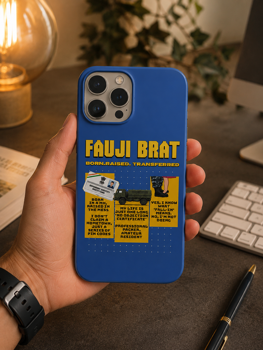 Fauji Brat Mobile Cover