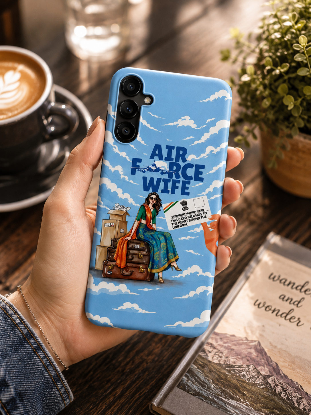 Air Force Wife Mobile Cover