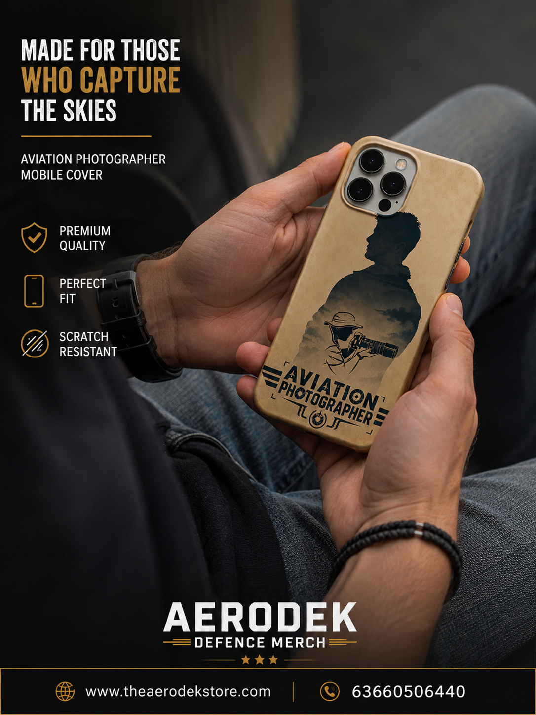 Aviation Photographer Mobile Cover