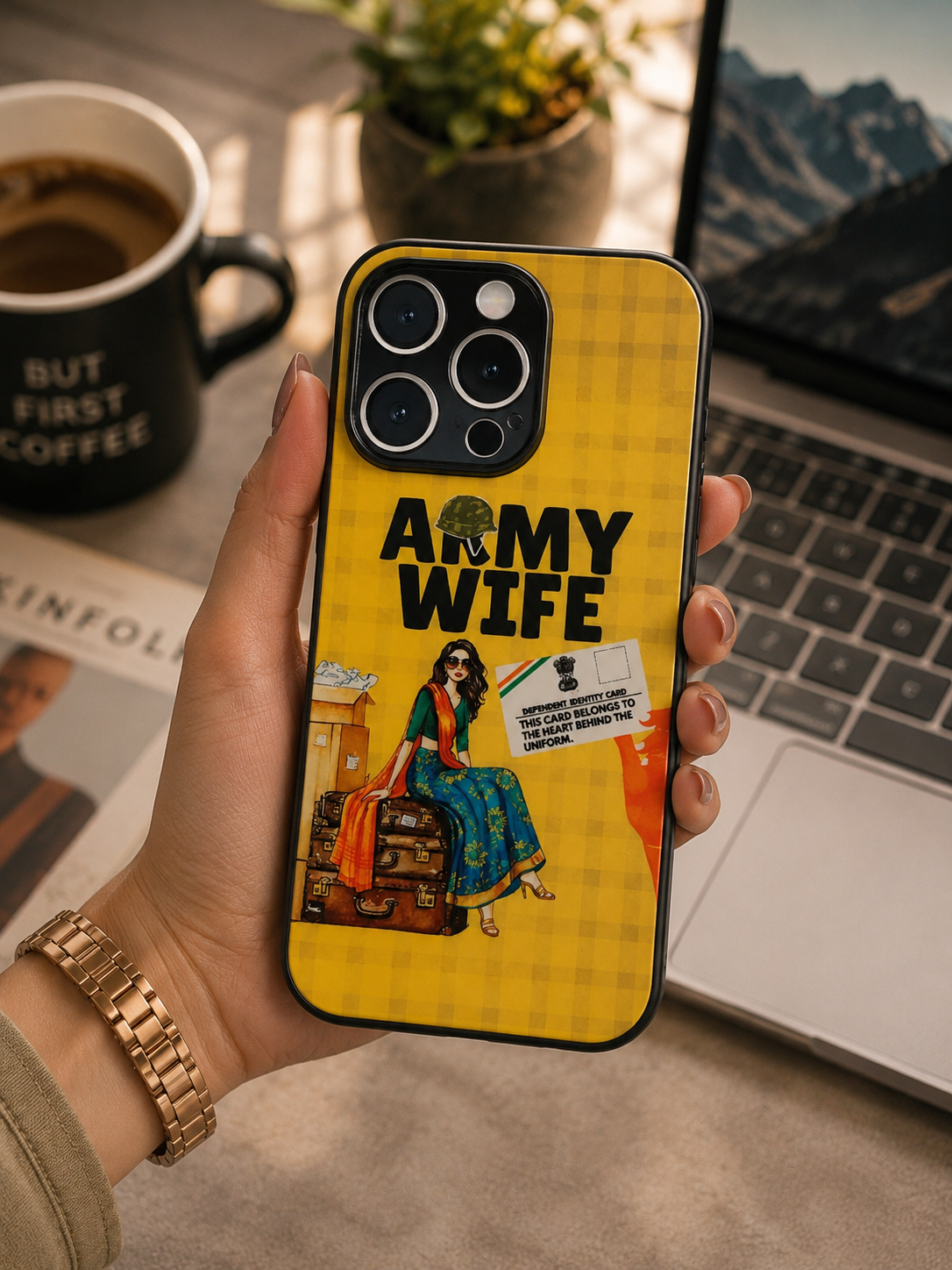 Army Wife Mobile Cover