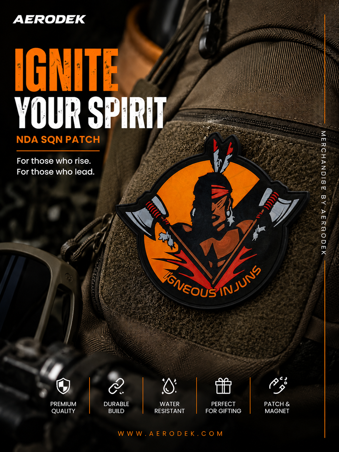 India Sqn Injun Patch