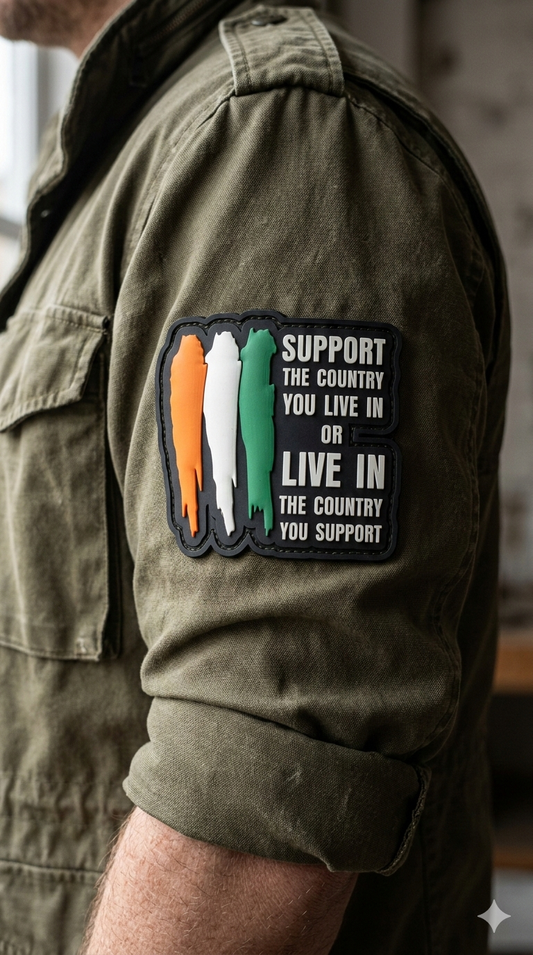 Support the Country pvc patch