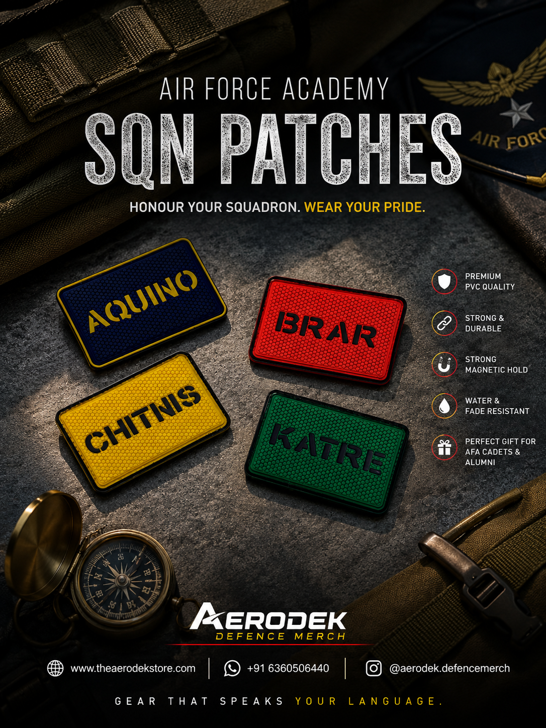 AFA Sqn Patches Air Force Academy