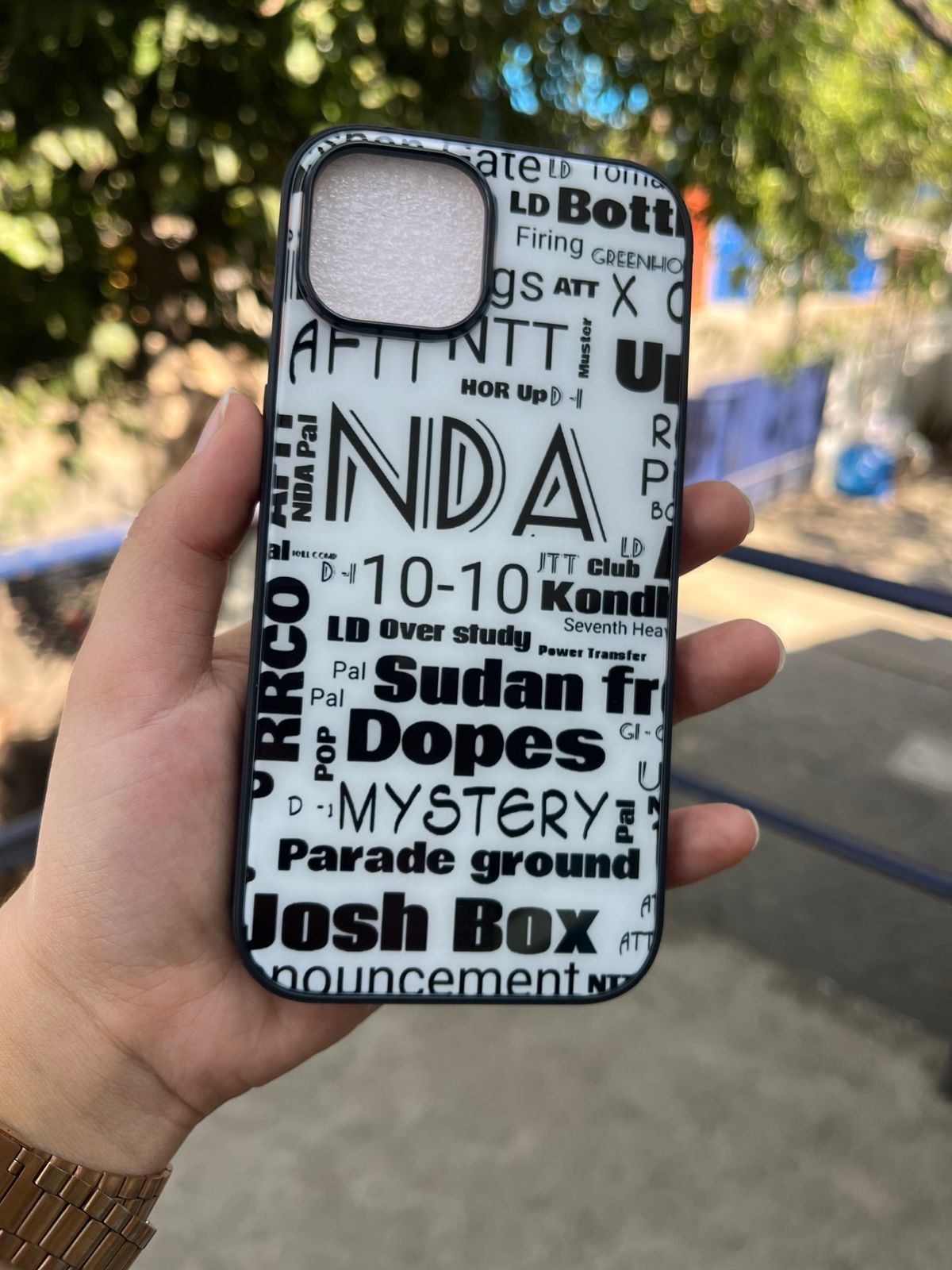 NDA Art Mobile Cover
