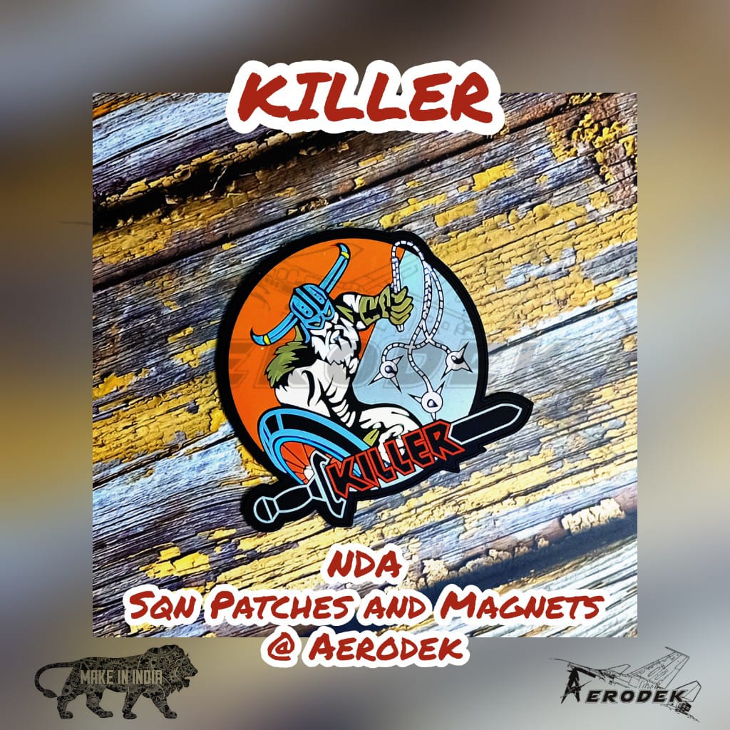 NDA Sqn Patches - pvc