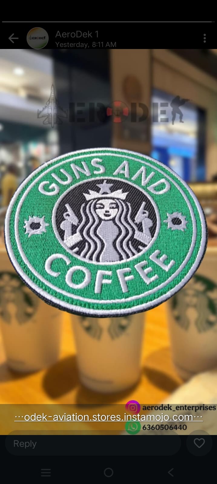 Guns and Coffee Patch