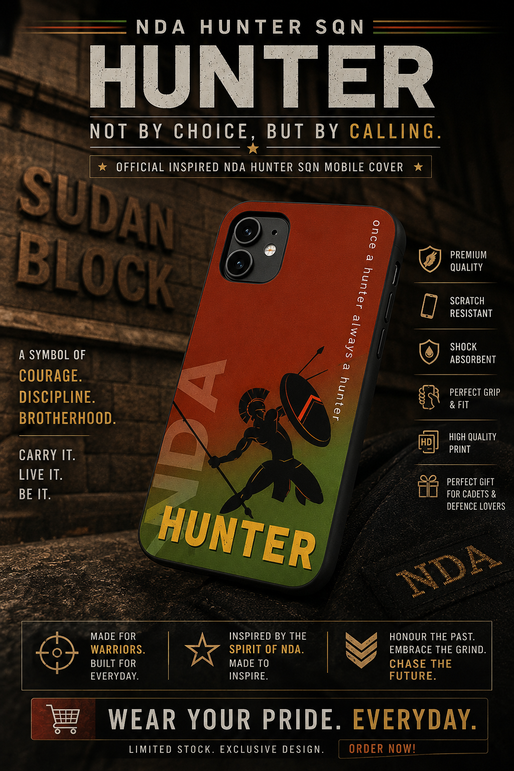 HUNTER Sqn NDA Mobile Cover